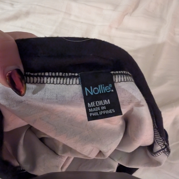 Nollie Black and Orange Geometric Pencil Skirt - Picture 3 of 3